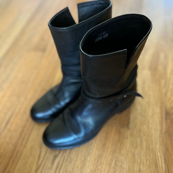 Madewell The Biker Boot. Italian Leather. Size 8. EUC Moto boot. - Picture 5 of 9